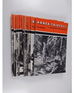 käytetty teos Kansa taisteli - miehet kertovat vuosikerta 1969 (12 numeroa)