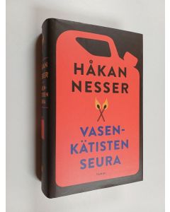 Kirjailijan Håkan Nesser käytetty kirja Vasenkätisten seura : rikosromaani (ERINOMAINEN)