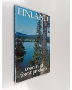 Kirjailijan Heikki Pärnänen käytetty kirja Finland : country of forest products