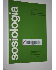 käytetty kirja Sosiologia 1/2008 : Westermarck-seuran julkaisu