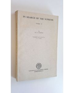 Kirjailijan M. K. Gandhi käytetty kirja In Search of the Supreme Volume II