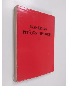 Kirjailijan V. Salminen käytetty kirja Jaakkiman pitäjän historia 1