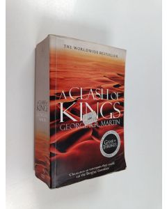 Kirjailijan George R.R. Martin käytetty kirja A clash of kings