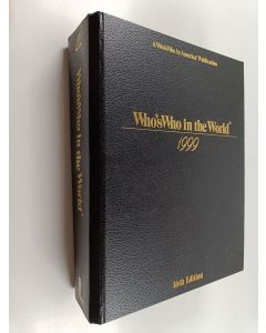 Kirjailijan Marquis Who's Who, Inc käytetty kirja Who's who in the World 1999