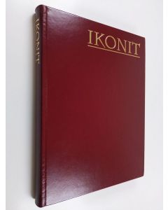 Kirjailijan Konrad Onasch käytetty kirja Ikonit (suojakotelossa)