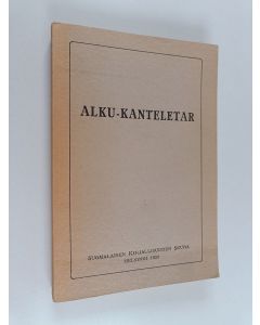 käytetty kirja Alku-Kanteletar