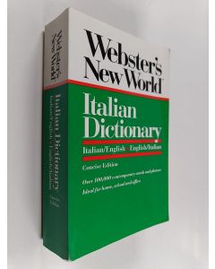Kirjailijan Catherine E. Love käytetty kirja Webster's New World Italian Dictionary : Italian/English, English/Italian