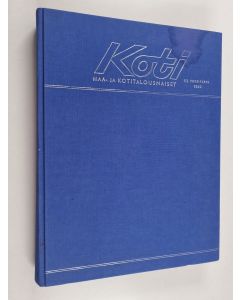 käytetty kirja Koti vuosikerta 1992 ((yhteensidottu))