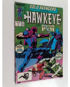 käytetty teos Solo Avengers 8/1988 : Hawkeye and Doctor Pym