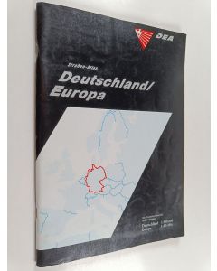 käytetty teos Deutschland / Europa - Straben-Atlas
