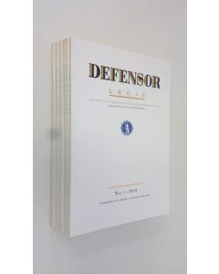 käytetty kirja Defensor legis vuosikerta 2010 (n:o 1-6) : Suomen asianajajaliiton äänenkannattaja