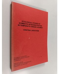 Kirjailijan Kristina Lindström käytetty kirja Ecological Studies of Symbiotic Nitrogen Fixation in Temperate Forage Legumes