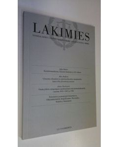 käytetty kirja Lakimies 4/2014 : Suomalaisen lakimiesyhdistyksen aikakauskirja