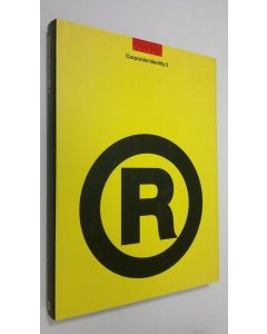 Kirjailijan B. Martin Pedersen käytetty kirja Graphis Corporate Identity 3 (ERINOMAINEN)