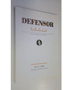 käytetty kirja Defensor legis n:o 3/2006