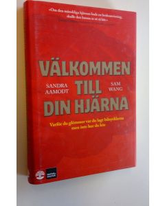 Kirjailijan Sandra Aamod käytetty kirja Välkommen till din hjärna