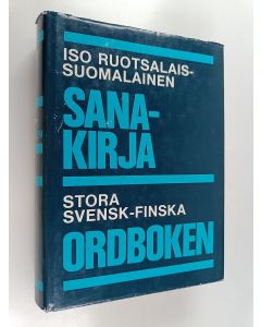 Kirjailijan Göran Karlsson käytetty kirja Iso ruotsalais-suomalainen sanakirja = Stora svensk-finska ordboken 1-3