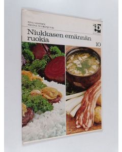 Kirjailijan Eeva Salonen käytetty teos Niukkasen emännän ruokia