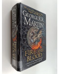 Kirjailijan George R. R. Martin käytetty kirja Fire and blood