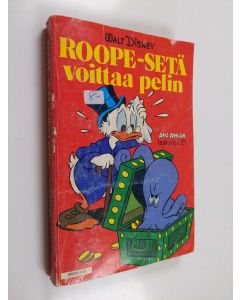Kirjailijan Walt Disney käytetty kirja Roope-setä voittaa pelin