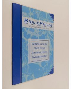 käytetty teos Bibliophilos 1/1999