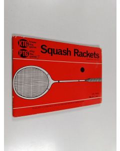 Kirjailijan Squash Rackets Association käytetty teos Squash Rackets