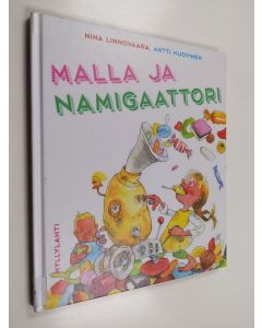 Kirjailijan Nina Linnovaara käytetty kirja Malla ja namigaattori