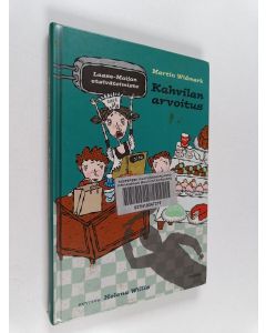 Kirjailijan Martin Widmark käytetty kirja Kahvilan arvoitus