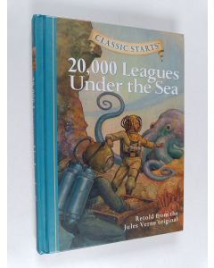 Kirjailijan Jules Verne käytetty kirja 20,000 Leagues Under the Sea