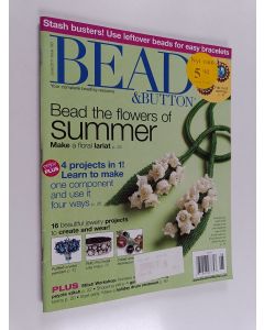käytetty kirja Bead & Button, June 2011, Issue 103
