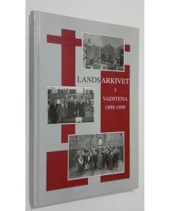 Kirjailijan Roland Persson käytetty kirja Landsarkivet i Vadstena 1899-1999 (ERINOMAINEN)