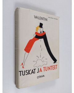 Kirjailijan Ensio Rislakki käytetty kirja Tuskat ja tunteet : nuoren tuomarin tunnustuksia