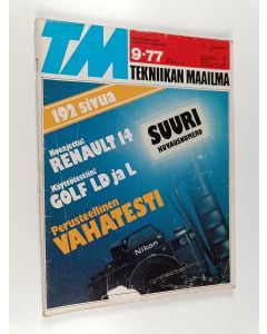 käytetty teos Tekniikan maailma 9/1977