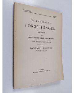 käytetty kirja Finnisch-ugrische Forschungen XXXIII, 3