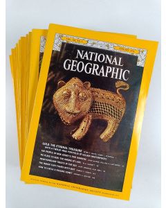 käytetty kirja National geographic vuosikerta 1974