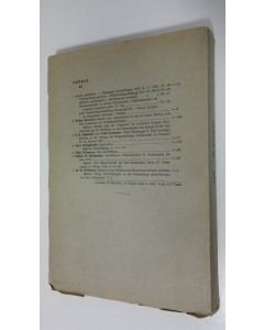 Kirjailijan Widar Brenner käytetty kirja Fennia 43 : Studier över vegetationen i en del av västra Nyland och dess förhållande till markbeskaffenheten ; Suursaimaa ; Der Alt-Päijänne, ym. (lukematon)