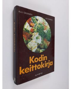Kirjailijan Alli Oksanen käytetty kirja Kodin keittokirja
