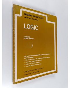 Kirjailijan John Nolt käytetty kirja Schaum's outline of theory and problems of logic