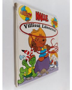 Kirjailijan Rune Andreasson käytetty kirja Nalle Villissä Lännessä