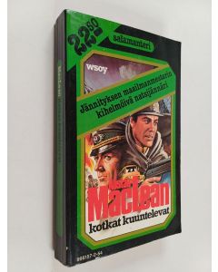 Kirjailijan Alistair MacLean käytetty kirja Kotkat kuuntelevat