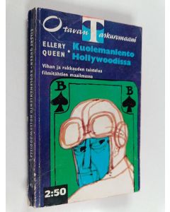 Kirjailijan Ellery Queen käytetty kirja Kuolemanlento Hollywoodissa