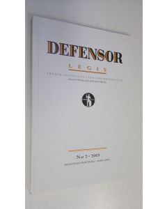 käytetty kirja Defensor legis n:o 2/2005