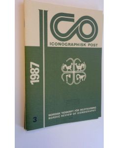 käytetty teos ICO: Iconographisk post nr. 3-4/1987