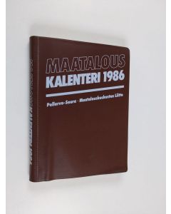 käytetty kirja maatalous kalenteri 1986