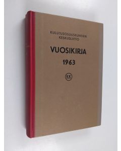 käytetty kirja Kulutusosuuskuntien keskusliitto : Vuosikirja 1963