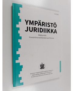 käytetty kirja Ympäristöjuridiikka 1-2/2021