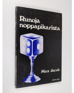 Kirjailijan Max Jacob käytetty kirja Runoja noppapikarista