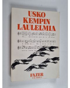 Kirjailijan Usko Kemppi käytetty kirja Usko kempin laulelmia