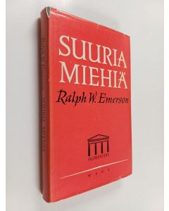 Kirjailijan Ralph W. Emerson käytetty kirja Suuria miehiä