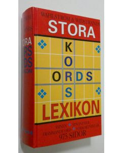käytetty kirja Wahlström & Widstrands Stora Korsords Lexikon